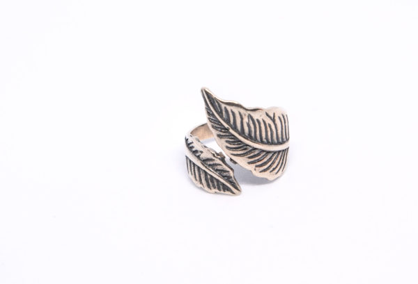 "Whispers of Nature" Sterling Silver Wrap Ring