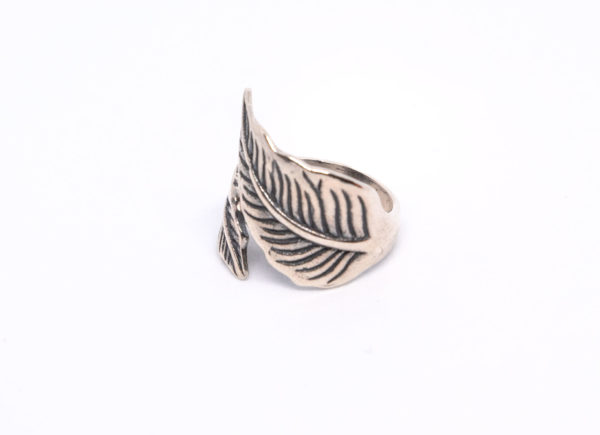 "Whispers of Nature" Sterling Silver Wrap Ring