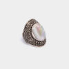 "Mystic Moon" Moonstone Cocktail Ring