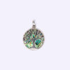 "Abalone Tree of Life" Sterling Silver Pendant