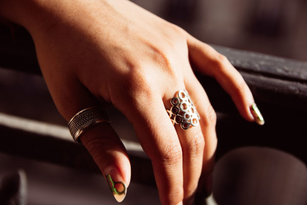 "Awan Cloud" Sterling Silver Modern Ring
