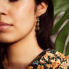 Abalone Dream Triple Drop Earrings