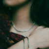 "Ethereal Links" Sterling Silver Double Link Chain Necklace (4mm)