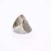 Whispering Winds Ring with Corded Circle Design